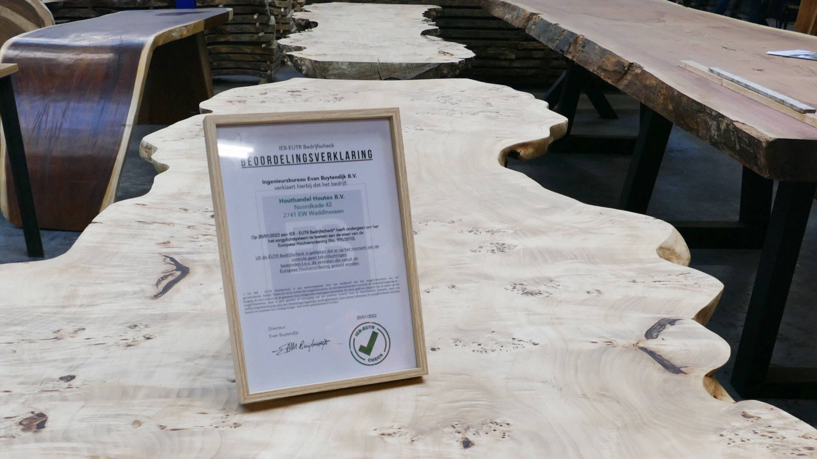 Succesvolle EUTR Bedrijfscheck voor Houtex